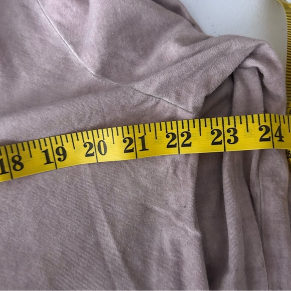 Porridge Anthropologie Taupe V Neck Long Sleeve Blouse Size XL - Picture 6 of 7